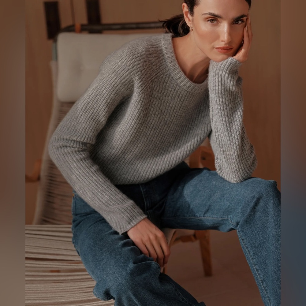 JENNI KAYNE
Cashmere Fisherman Sweater